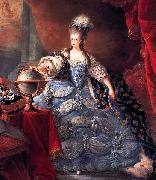 Jean Baptiste Gautier Dagoty Portrait of Marie-Antoinette of Austria painting